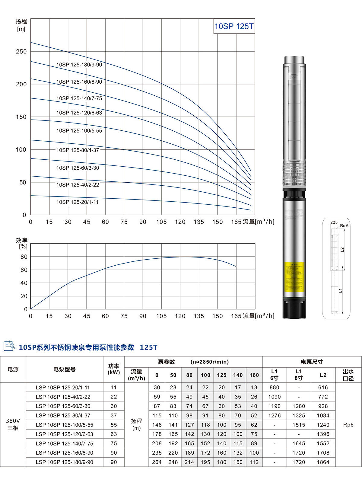 10寸不銹鋼噴泉專用泵 